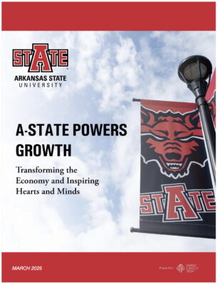 A-State Economic impact study graphic