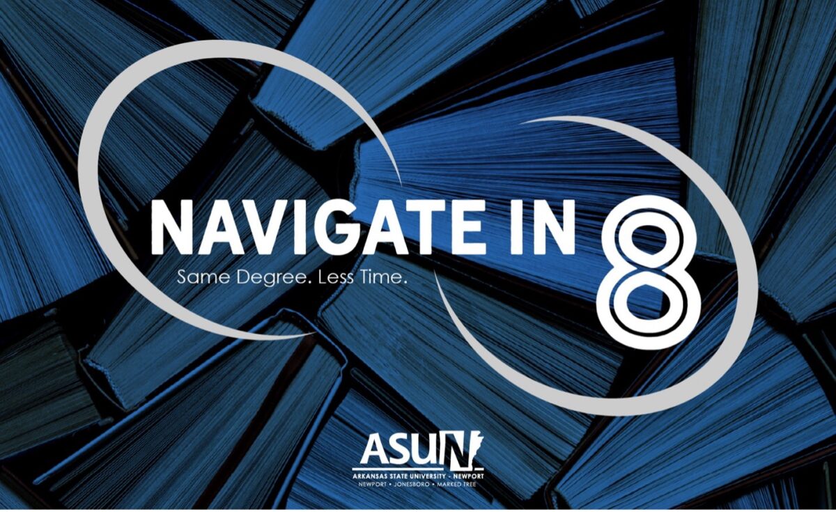 ASU-Newport Navigate in 8 graphic