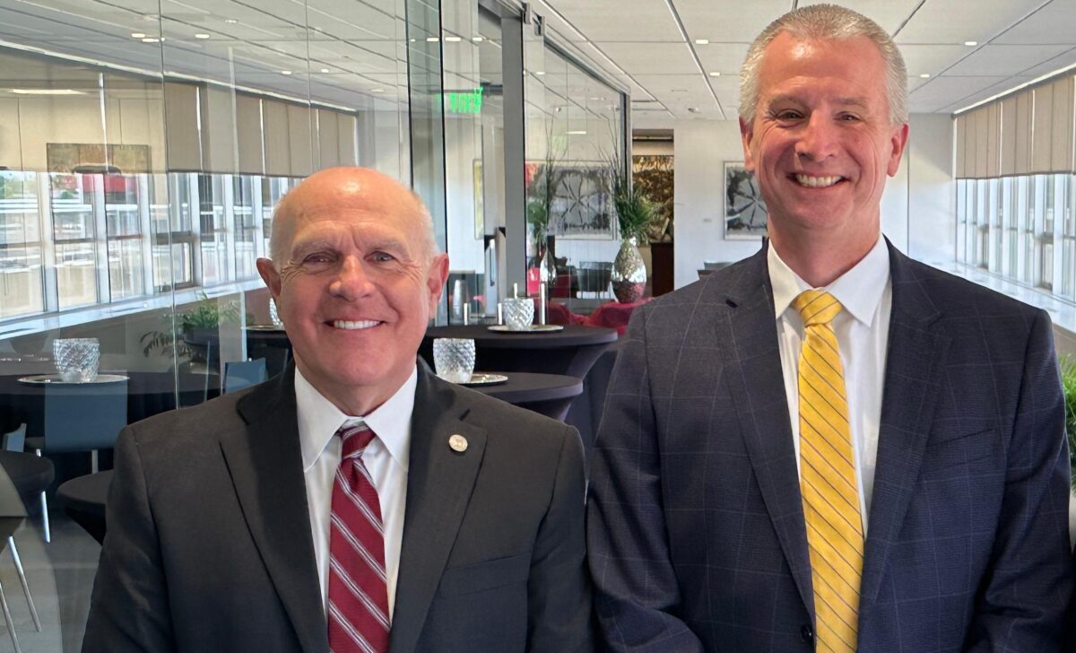 Photo of (From left) Dr. Trey Berry, Dr. Shane Speights,