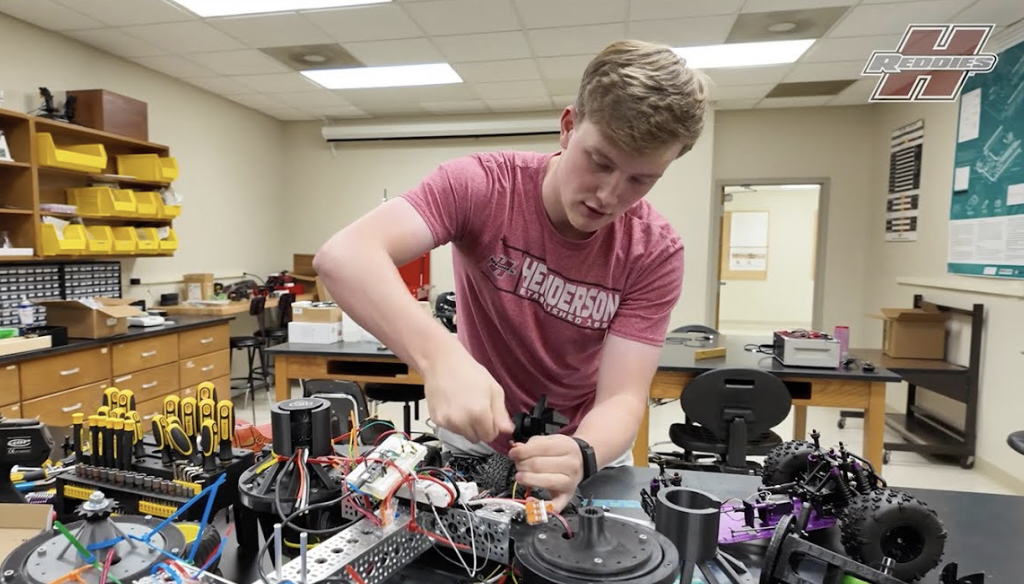 picture of Henderson engineering student