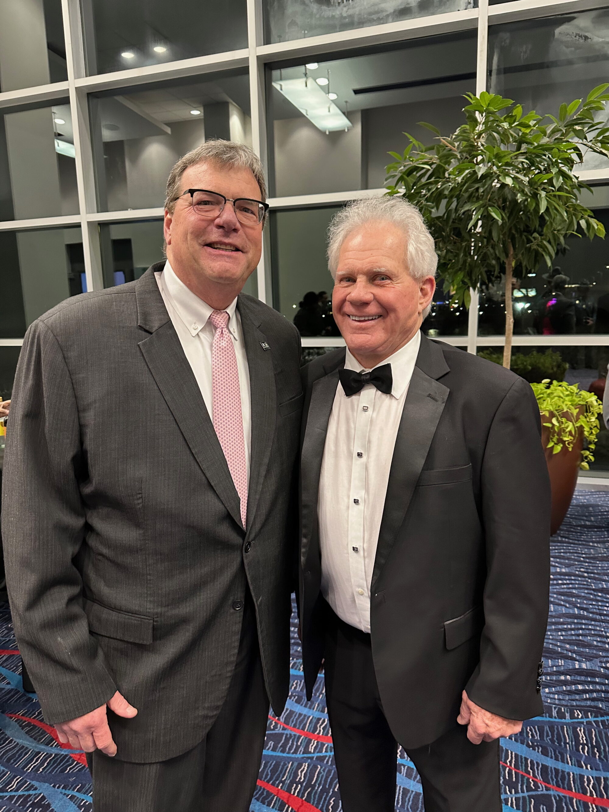 Picture of A-State alumni Price Gardner and Johnny Allison