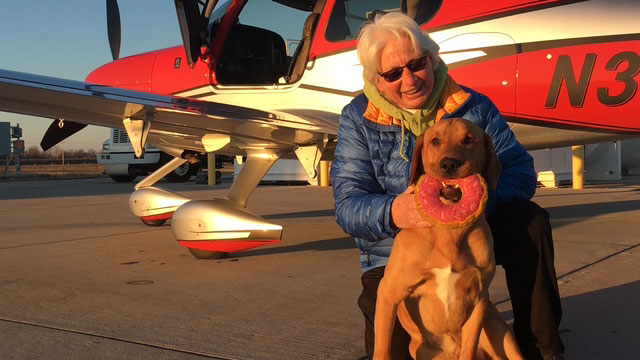 Picture is A-State vet school donor Donna Easley