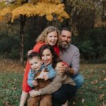 Pictured (from left) are Marcus, Rachael, Mia and Nick Meurrier