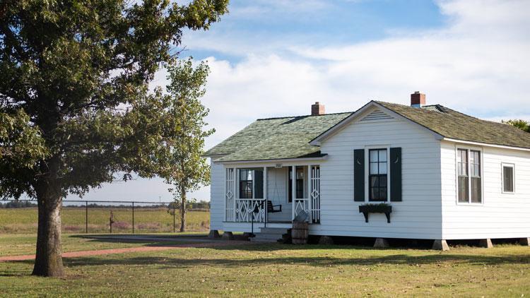 Picture of Johnny Cash Boyhood Home at Historic Dyess Colony in Northeast Arkansas