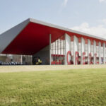 Picture of architectural rendering of CREST Center at Arkansas State University in Jonesboro