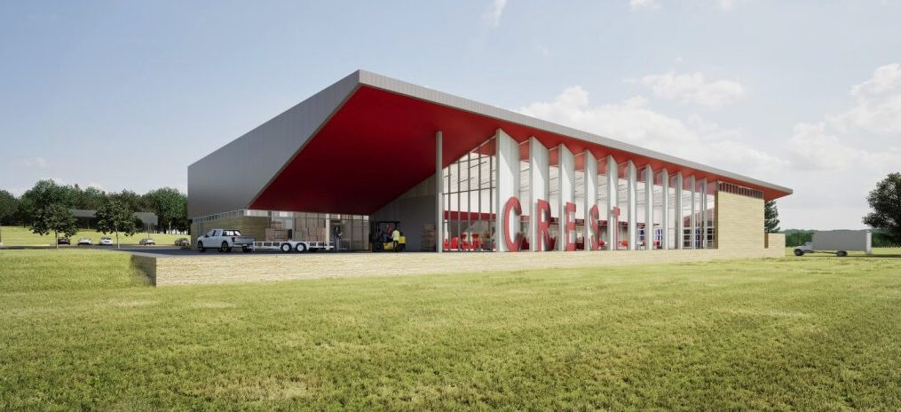 Picture of architectural rendering of CREST Center at Arkansas State University in Jonesboro