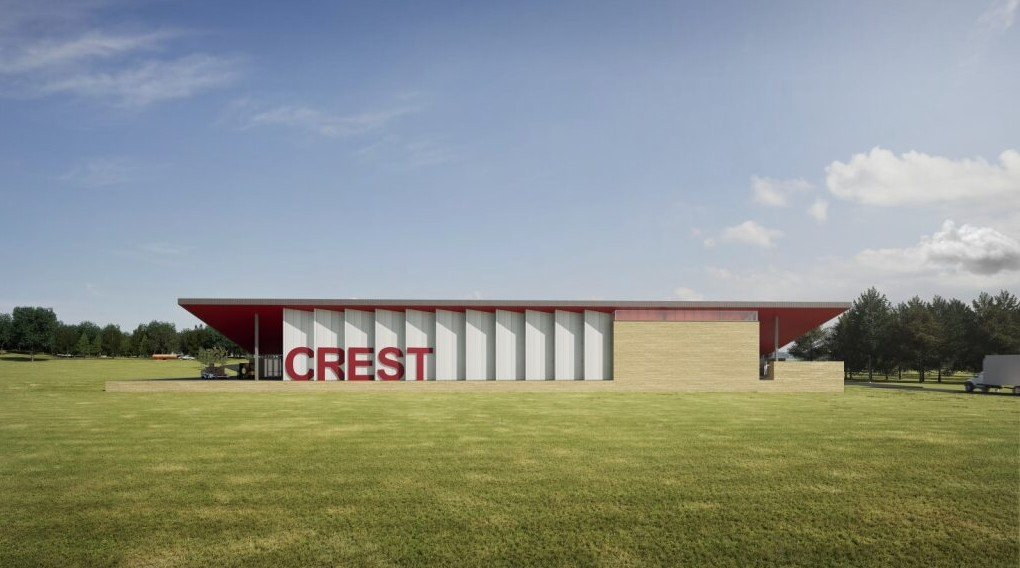 Picture of architectural rendering of CREST Center at Arkansas State University in Jonesboro