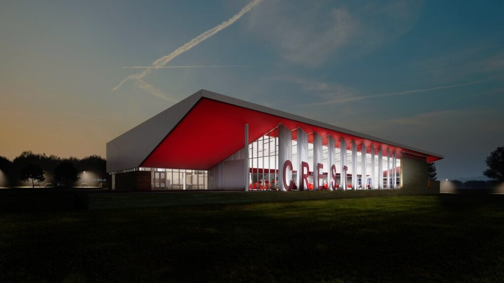 Picture of architectural rendering of CREST Center at Arkansas State University in Jonesboro